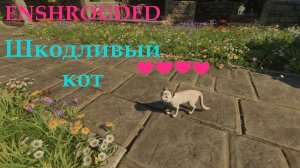 Enshrouded // Шкодливый кот. Как приручить кота "четыре сердечка"?