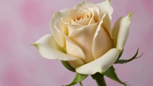 Футаж. Роза распускается.