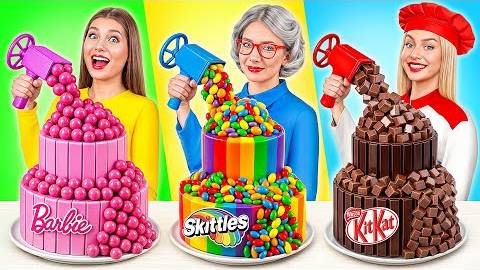 Кулинарный Челлендж_ Я против Бабушки | Простые Кулинарные Рецепты от Candy DO