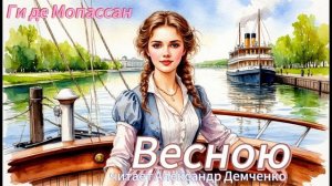 "Весною" - Ги де Мопассан.  Аудиокнига | Чтилум. Александр Демченко