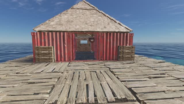 Stranded Deep Построил ДОМ