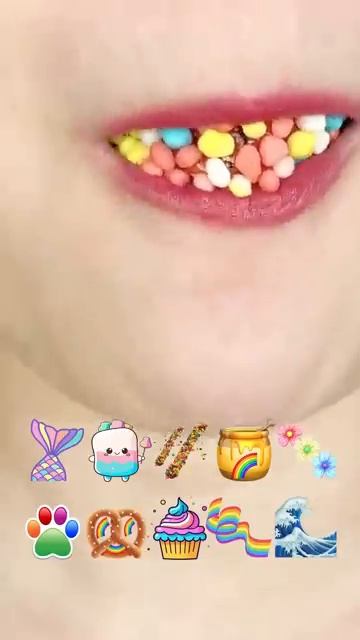 ASMR EMOJI MUKBANG Viral Sounds смотреть онлайн