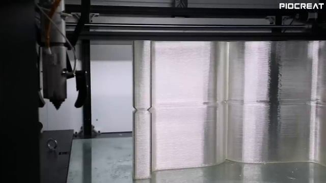 Изготовление мебели при помощи 3D-принтера Piocreat G12 смотреть онлайн