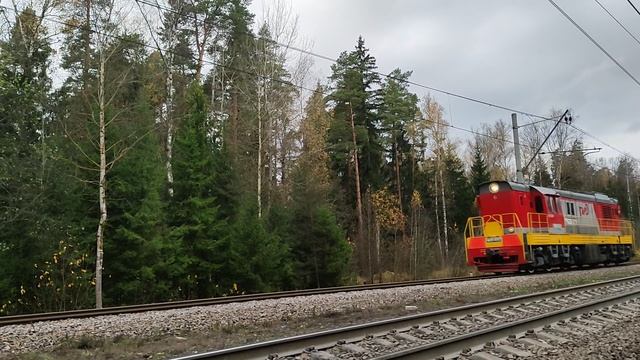 Приветливая бригада тепловоза ЧМЭ3-4257