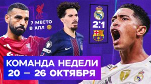 «Реал» отомстил Барсе, «Ливерпуль» на дне, Витинья в суперформе | Команда недели #237