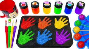 ИГРАЕМ В СЛАЙМЫ ЗАЛИВАЕМ В ФОРМЫ ЛАДОШЕК ВИДЕО ДЛЯ ДЕТЕЙ ДЕТСКИЙ КАНАЛ ИГРАЛКИ-ЗАЛИПАЛКИ