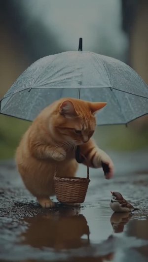 Мяу-мяу милая история ☺️