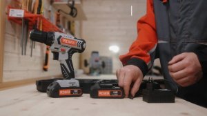 Дрель-шуруповерт аккумуляторная ДА-18-2ЛК | Ресанта