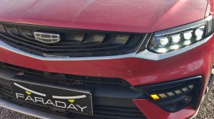 Geely tugella 2022. Установка светодиодных модулей.