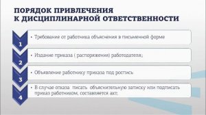 ДИСЦИПЛИНАРНАЯ ОТВЕТСТВЕННОСТЬ ПО ЗАКОНОДАТЕЛЬСТВУ РОССИЙСКОЙ ФЕДЕРАЦИИ