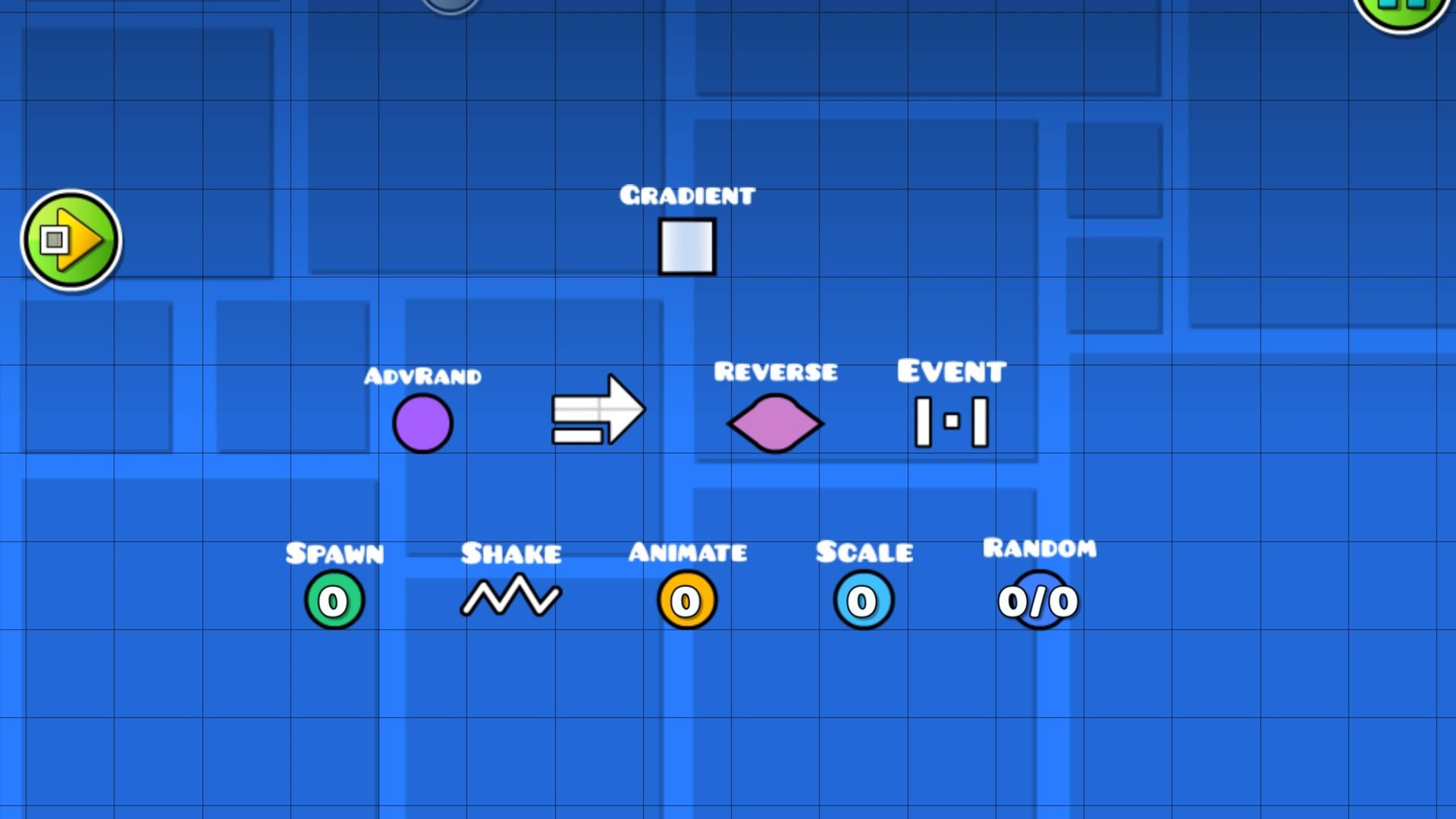 Гайд на триггеры некоторые 2.2 триггеры + Spawn и Shake в Geometry dash. смотреть онлайн