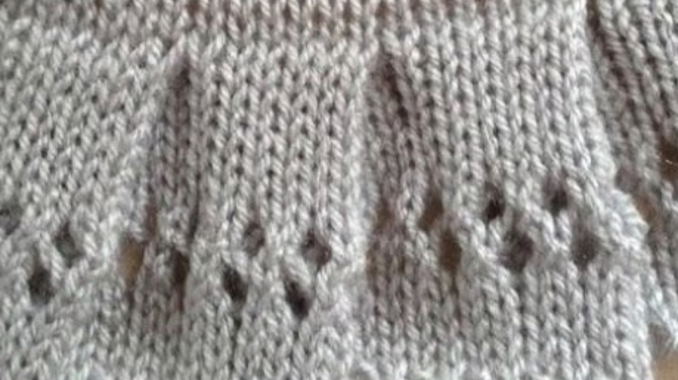 Ажурные Складки Спицами🔥 смотреть онлайн