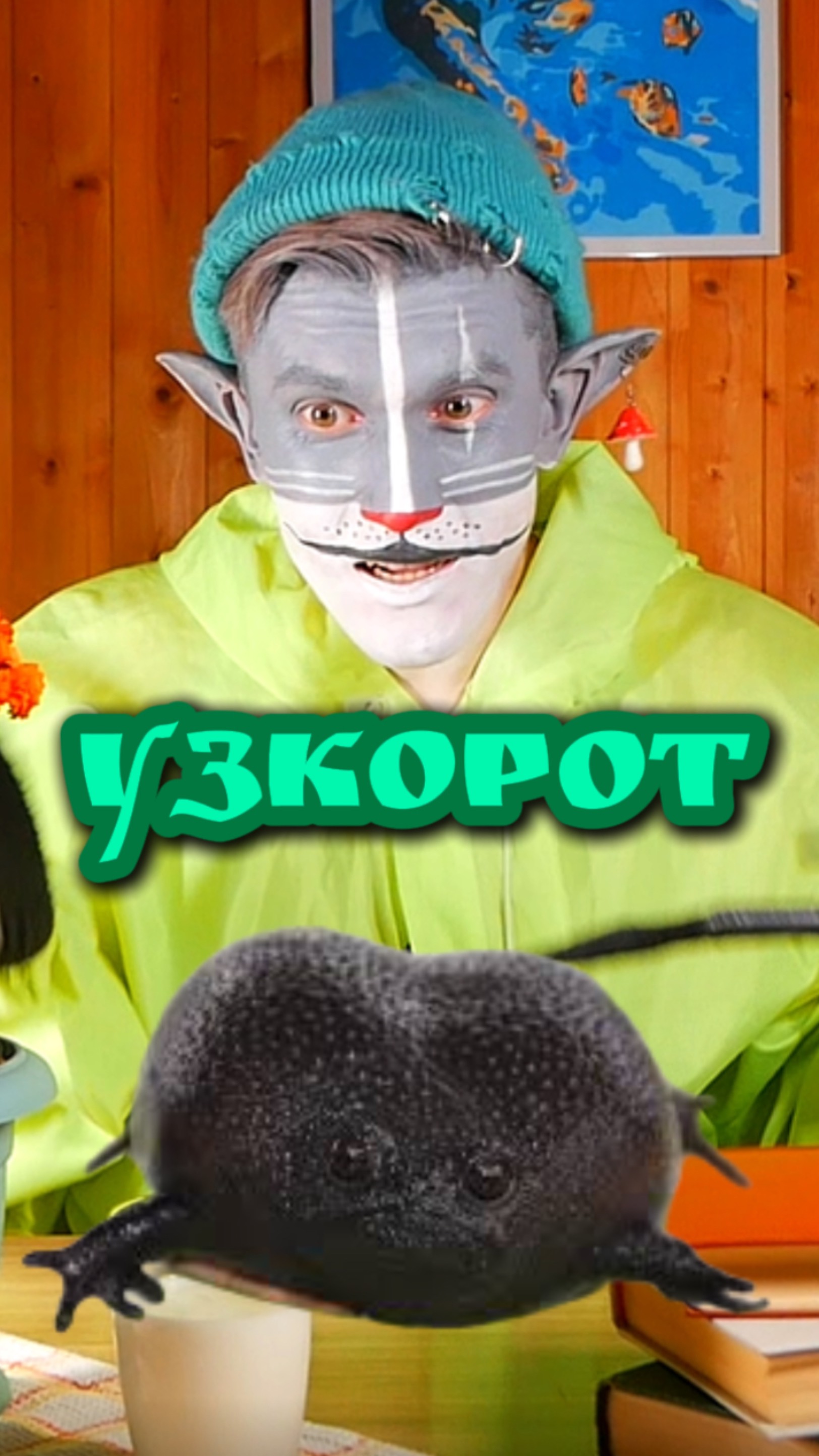 Кот Учёный и Капский узкорот 🐸 смотреть онлайн
