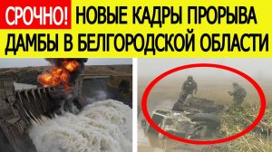 Прорыв дамбы в Белгородской области. Новые кадры с военными РФ! Новости сегодня 28.10.2025