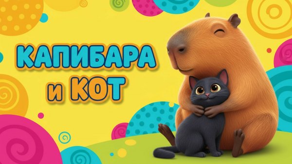 КАПИБАРА И КОТ: НЕВЕРОЯТНОЕ ПРИКЛЮЧЕНИЕ🌟