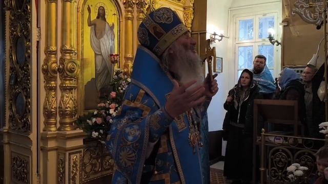 Проповедь митрополита Иоанна в праздник Рождества Пресвятой Богородицы в с. Семеновка смотреть онлайн