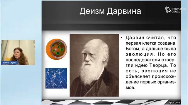 Эволюция и креационизм _ _ Биолог, химик, провизор высшей категории Ирина Ступка