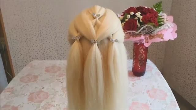 Лёгкая причёска на каждый день смотреть онлайн