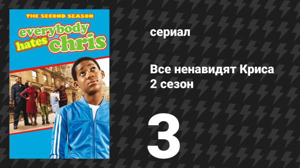 Все ненавидят Криса 2 сезон 3 серия «Все ненавидят выборы» (сериал, 2006)