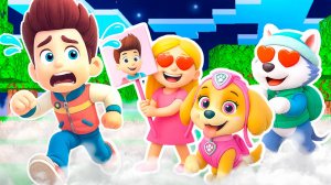 ФАНАТКИ ВЛЮБИЛИСЬ в РАЙДЕРА ЩЕНЯЧИЙ ПАТРУЛЬ КЕЙТИ СКАЙ В МАЙНКРАФТ МУЛЬТИК