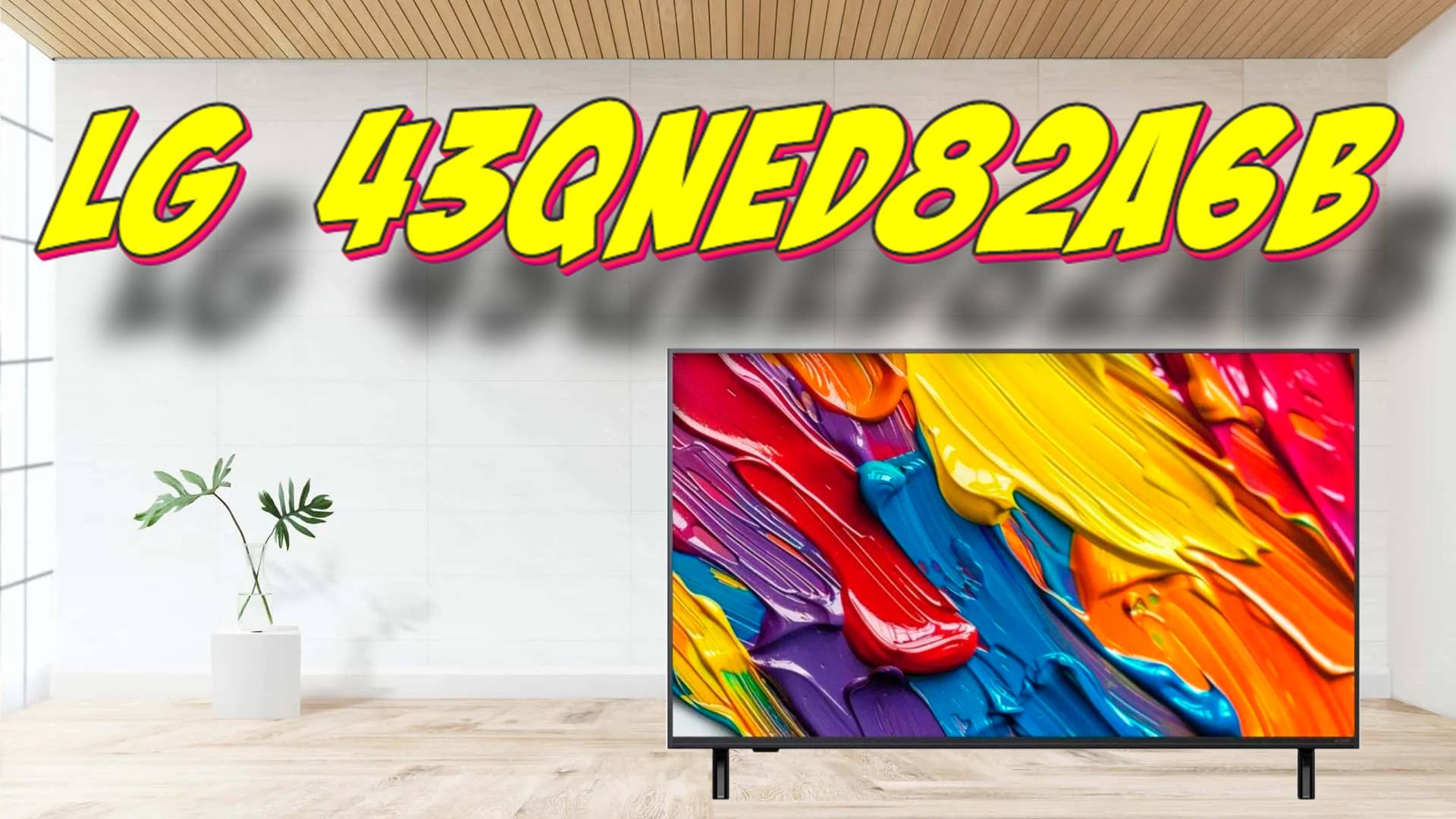 Телевизор LG 43QNED82A6B смотреть онлайн