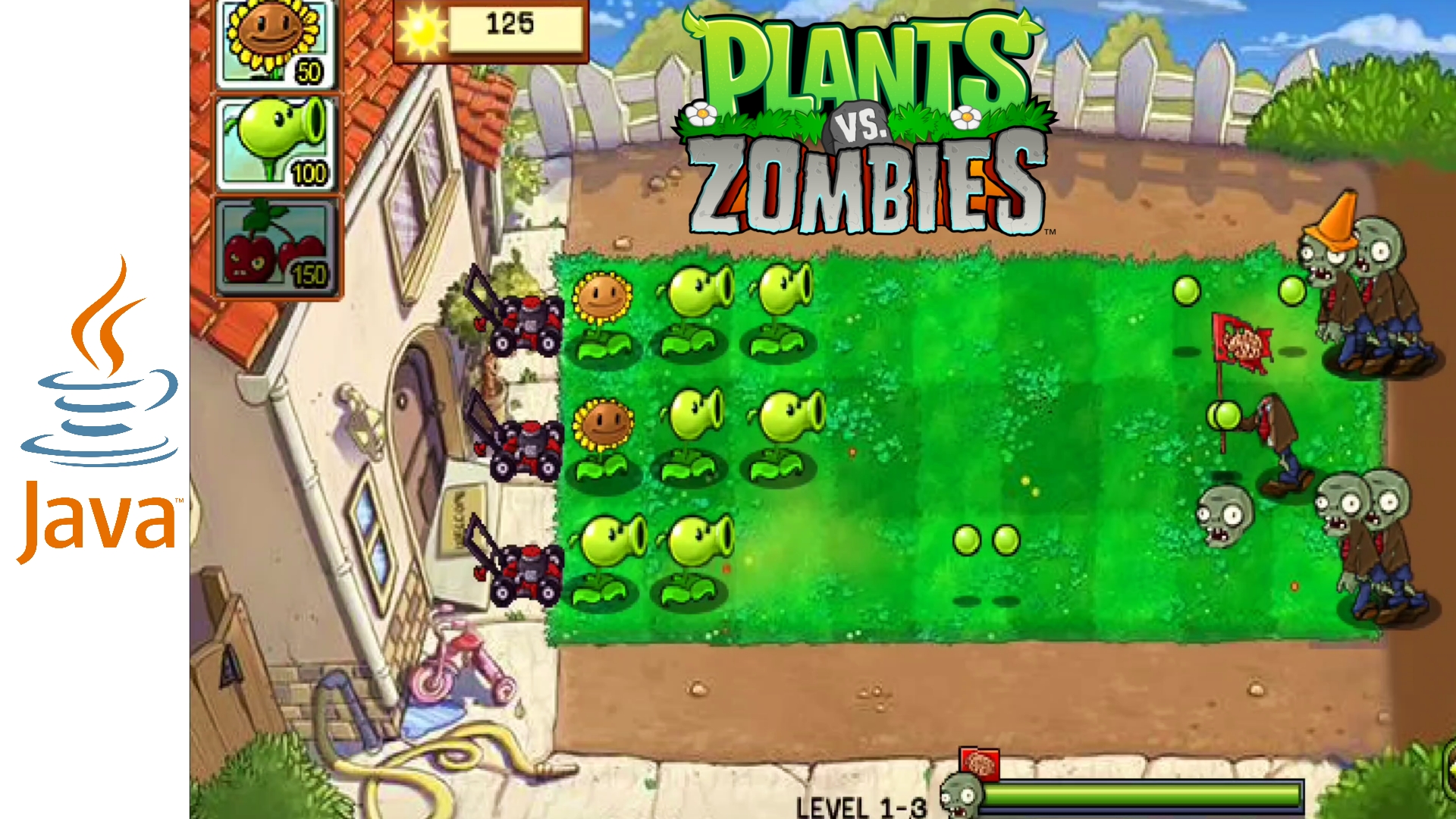Plants vs Zombies Игра на телефон! смотреть онлайн