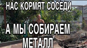 #16 УЕХАЛИ ИЗ ЛАТВИИ В РОССИЮ/КОРМЯТ СОСЕДИ/СОБИРАЕМ МЕТАЛЛ