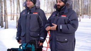 Как установить и натянуть цепь на пилу