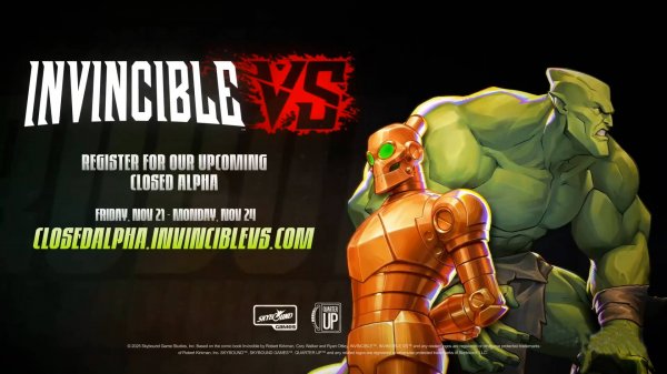Два персонажа в Invincible VS