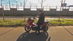 Скутер TRACER ADV. Краткий обзор.