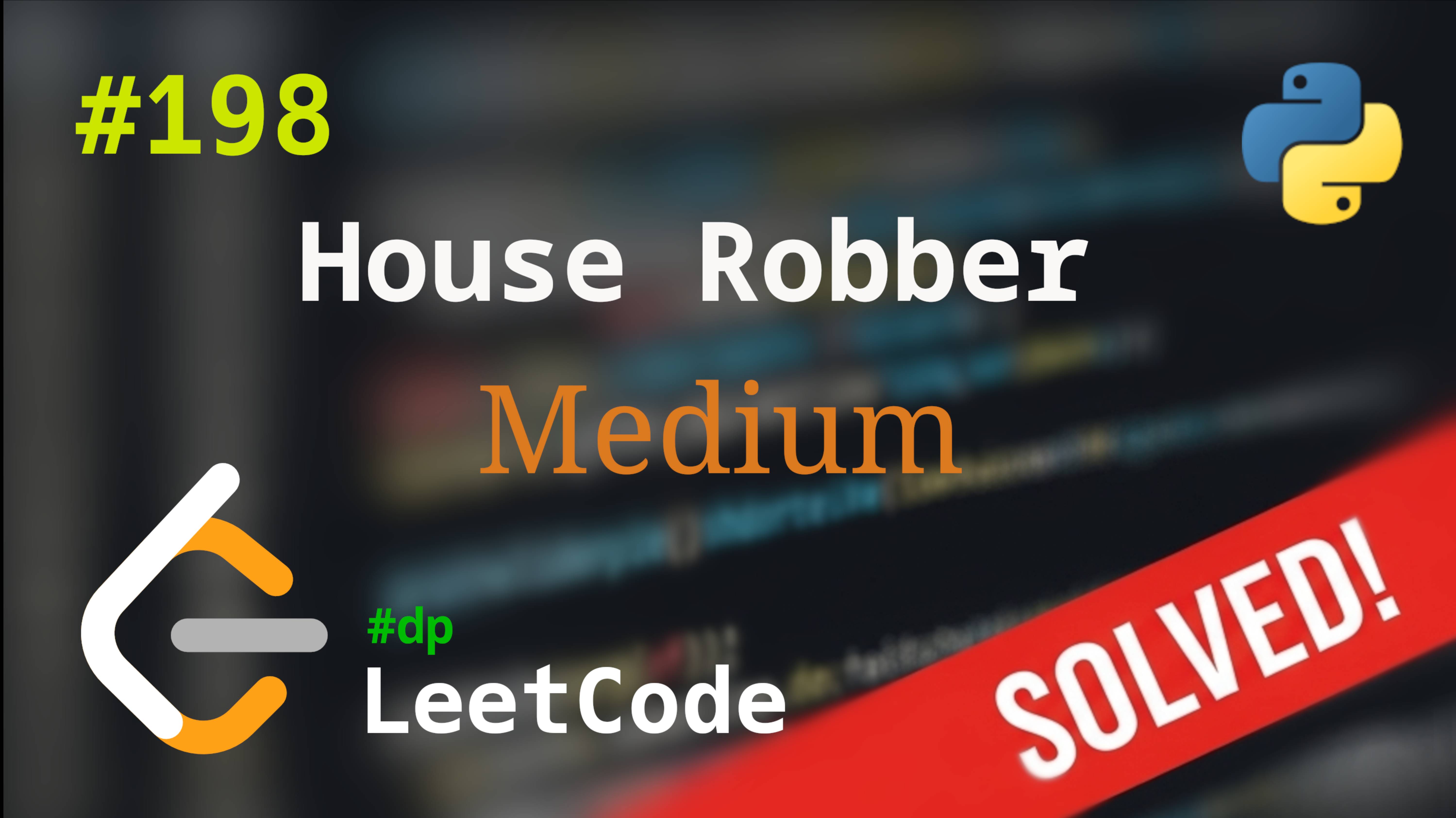 198. House Robber | Решение с комментариями | LeetCode | Dynamic Programming смотреть онлайн