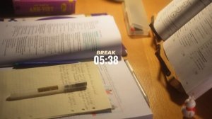 4 часа STUDY WITH ME late night 🌙 ｜ NO MUSIC, Rain Sounds🌧️, Studying ｜ Pomodoro 50-10
