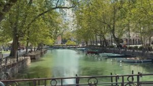 Франция. Прогулка по городу Анси