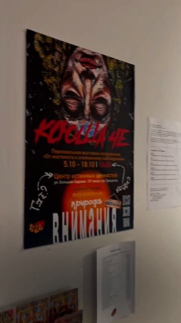 Недавно снимали выставку удивительной Ксении Че смотреть онлайн