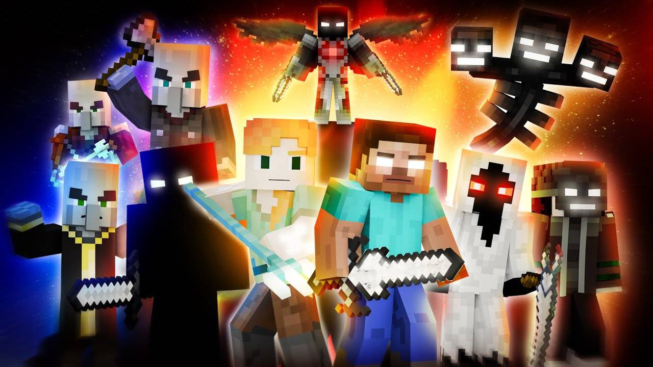 Финальная битва Войны Пустоты – NETHER WAR EP8 (Майнкрафт анимация) смотреть онлайн