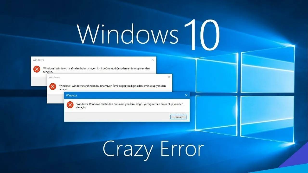 Crazy Error Windows 10 смотреть онлайн