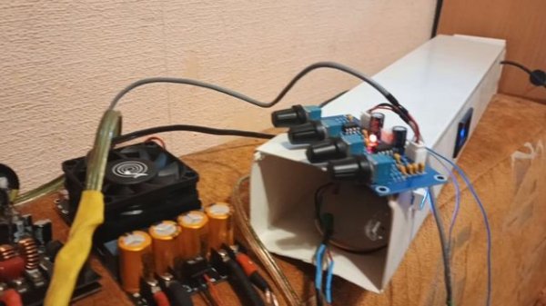 Регулировка тмбра на усилителе ZK-3002