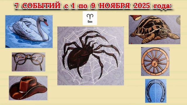 ОВЕН: "7 СОБЫТИЙ с 1 по 9 НОЯБРЯ 2025 года"!!! смотреть онлайн