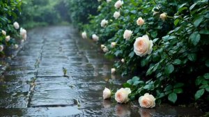 Увядающие розы.