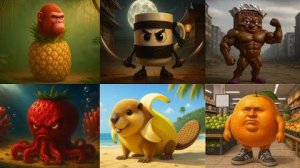 Italian Brainrot But They All From Another Universe