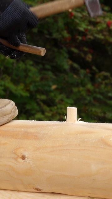 Как соединяют бревна между собой? смотреть онлайн