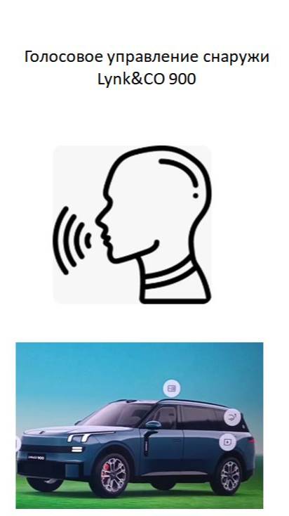 Голосовое управление снаружи Lynk&CO 900 какие-то английские понимает смотреть онлайн