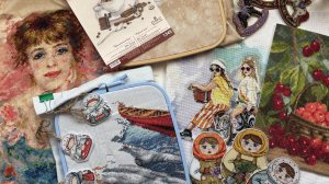 Вышивальные итоги за 3 месяца: финиши, старты, покупки