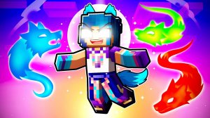 Мастер Всех Стихий Волков Пробудился в Майнкрафт!