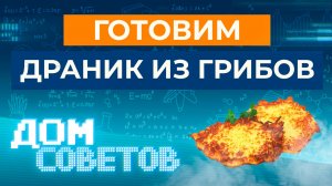 Готовим драник из грибов