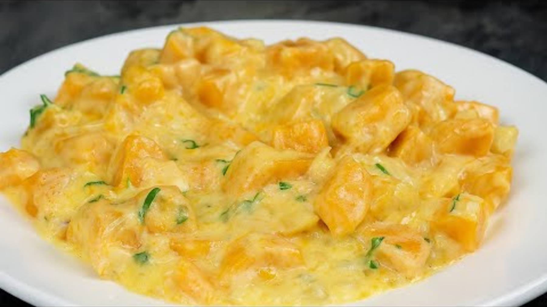 Я в шоке, КАК это вкусно! Тыква в сметанном соусе — новый хит осени! смотреть онлайн