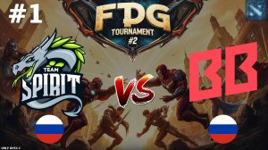 БИТВА ЗА ПРОХОД В ФИНАЛ ВИНЕРОВ! | Spirit vs BetBoom #1 (BO3) FISSURE Playground 2