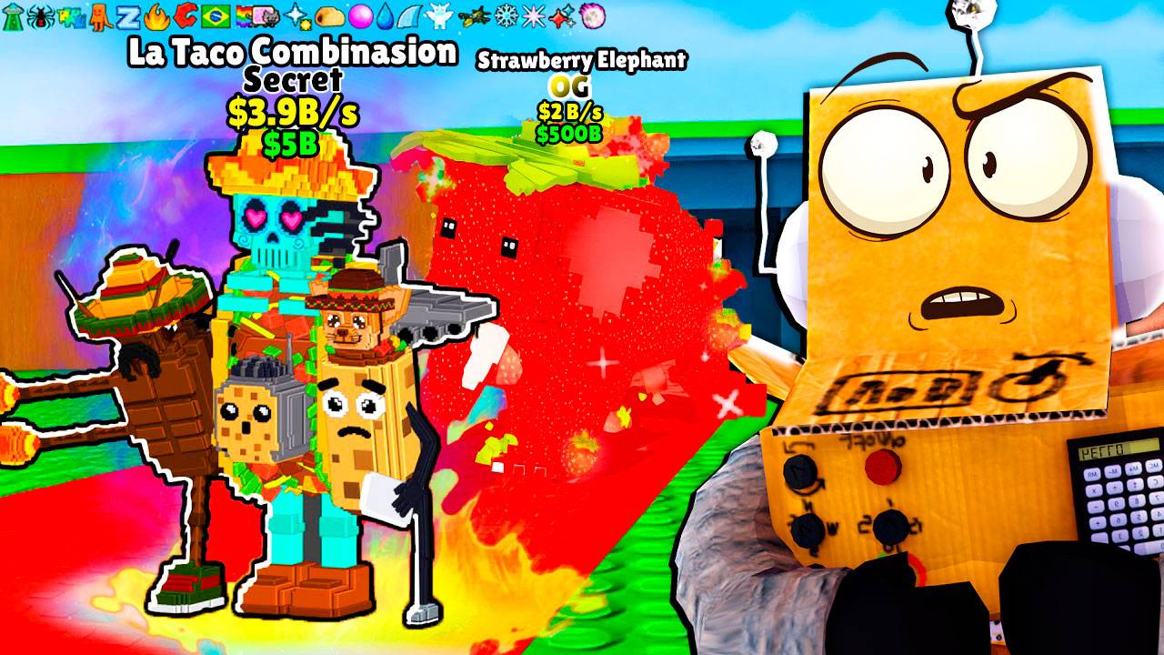 😱Я ПОЛУЧИЛ ВСЕ МУТАЦИИ на LA TACO COMBINASION! АДМИН в ШОКЕ! ROBLOX Steal a Brainrot смотреть онлайн