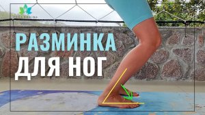 Утренняя разминка ДЛЯ СТОП и НОГ. Прорабатываем все суставы — от пальцев до таза