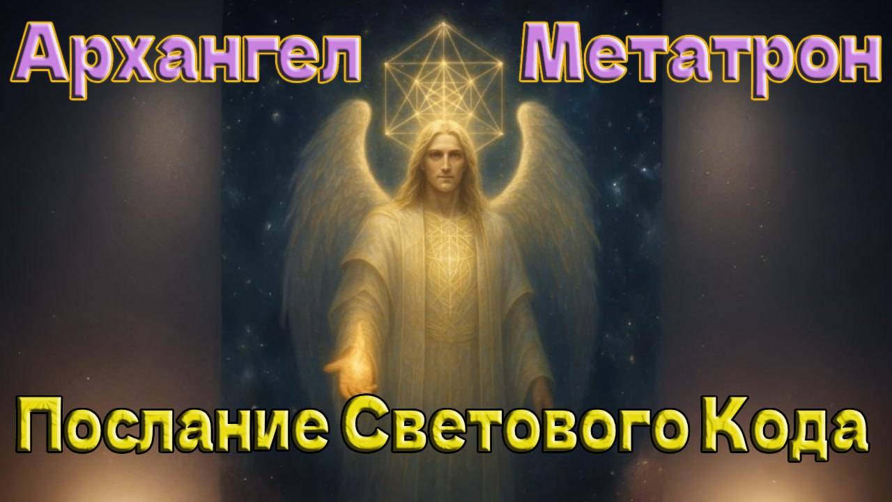 Архангел Метатрон -Послание Светового Кода смотреть онлайн